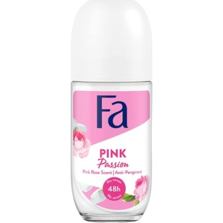 FA Pink Passion Antiperspirant Roll-on Floral Scent 150ml