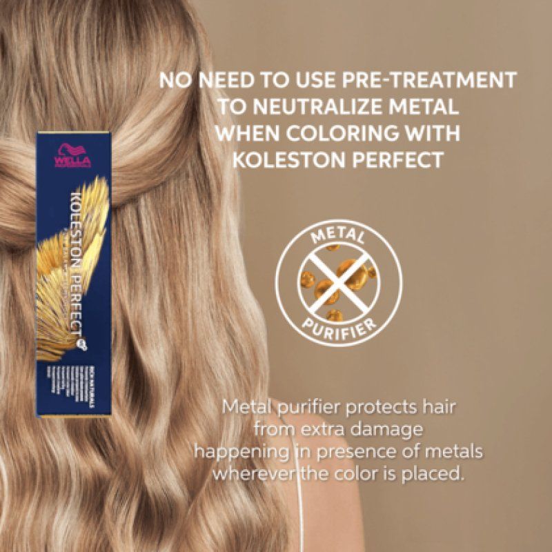 Wella Koleston Perfect Me Pure Naturals 44/02 60ml Permanent Hair Color