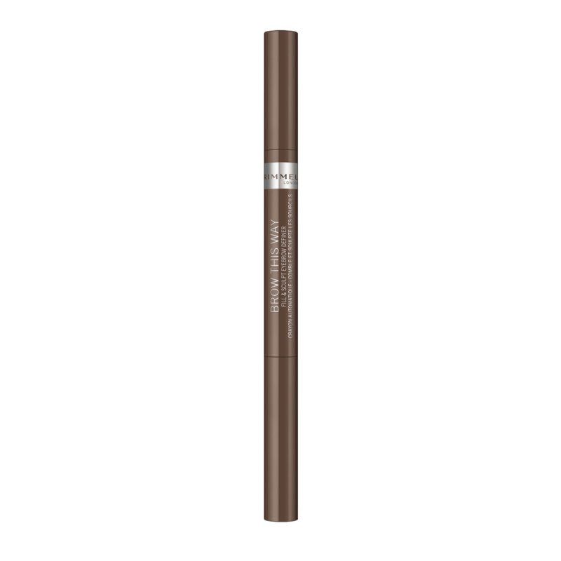 Rimmel London Brow This Way Fill & Sculpt Eyebrow Definer Medium Brown
