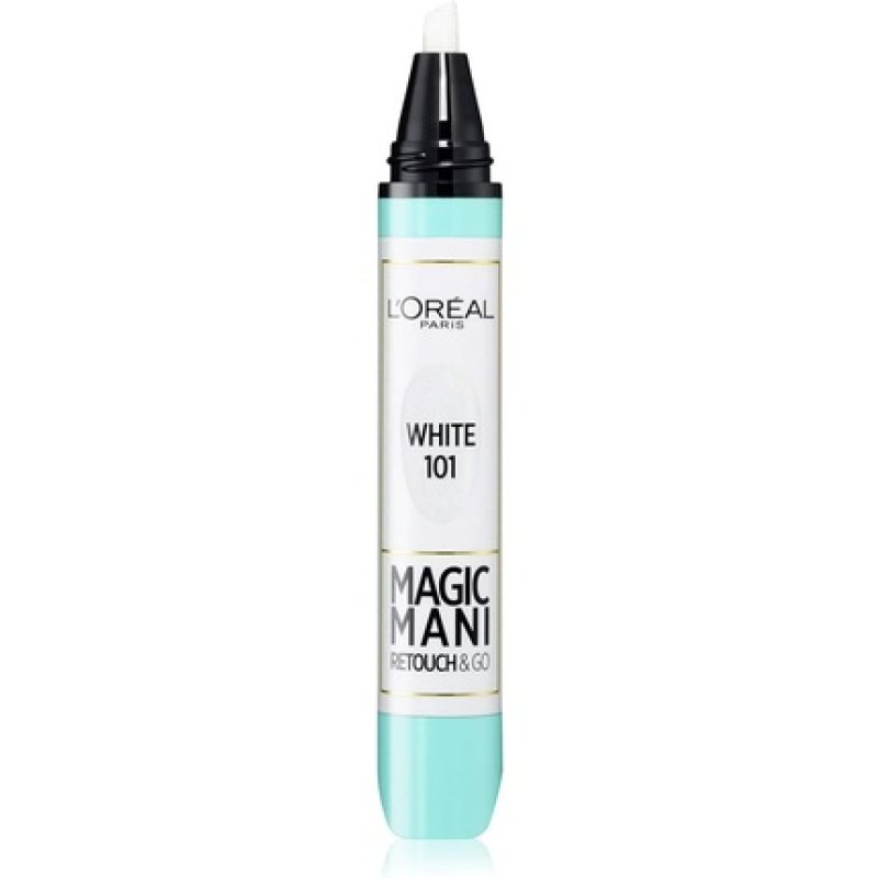 L'Oreal Paris Make Up Designer Magic Mani Nail Polish Pen White 101 4.9ml