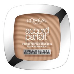 L'Oréal Paris Perfecting Fondant Powder enriched with Mineral Pigments and Hyaluronic Acid for all Skin Types Gold