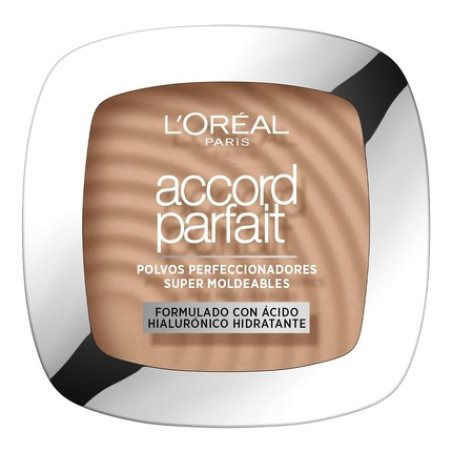 L'Oréal Paris Perfecting Fondant Powder enriched with Mineral Pigments and Hyaluronic Acid for all Skin Types Gold