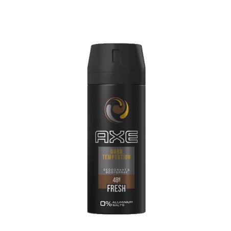 Axe Dark Temptation Body Spray Deodorant without Aluminum 150ml