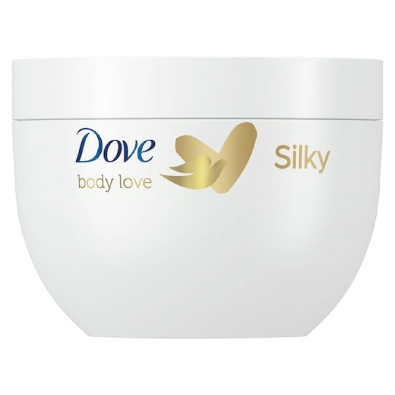 Dove Silk Body Cream Nourishing Body Cream for All Skin Types 300ml