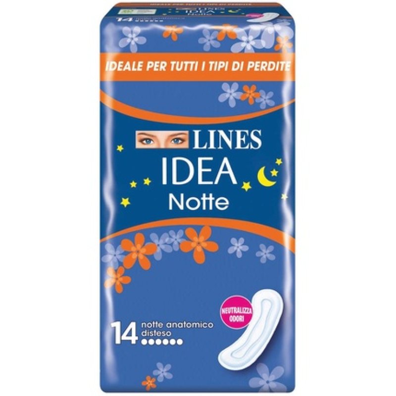 Lines Idea Night Extra Long - Pack of 14