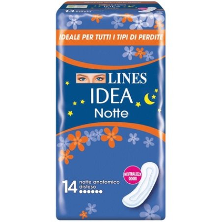 Lines Idea Night Extra Long - Pack of 14
