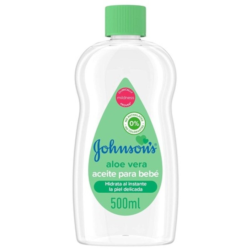 Johnson's Baby Oil with Aloe Vera 500ml