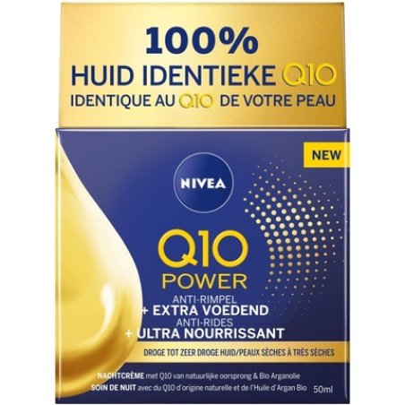 Nivea Q10 Power Extra Nourishing Night Cream 50g