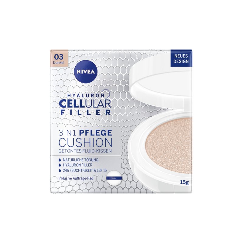 Nivea 3-in-1 Anti-Age Care Cushion for Natural Tinting and Moisture Dark Skin Type