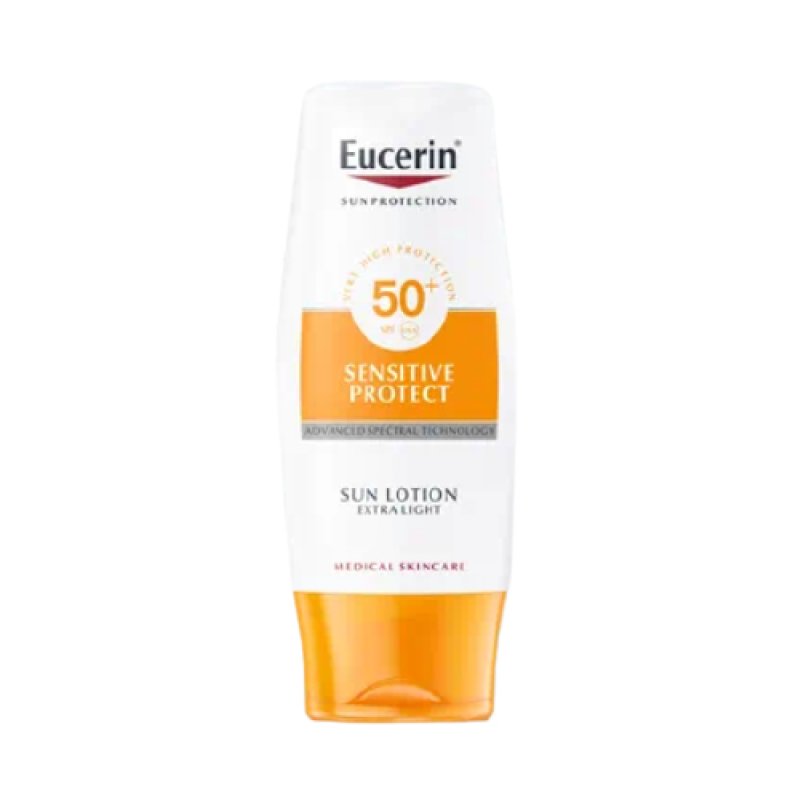 Eucerin Sun Lotion Extra Light Sensitive Protect SPF 50 Sunscreen lotion Body Adults