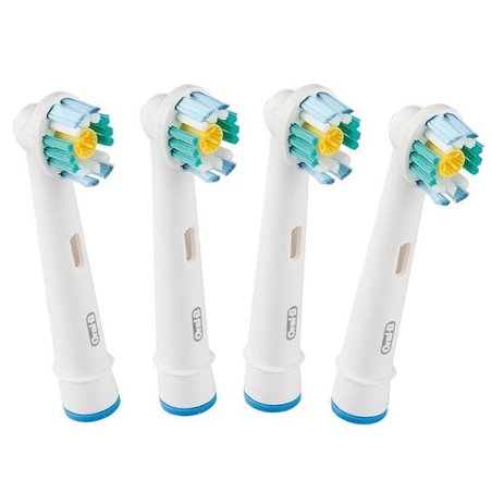 Oral-B 3D White Replacement Brush Heads - Pack of 4
