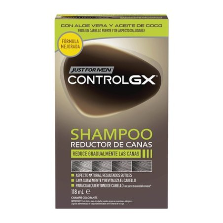 Just For Men Control Gx Champ Reductor De Canas 118ml
