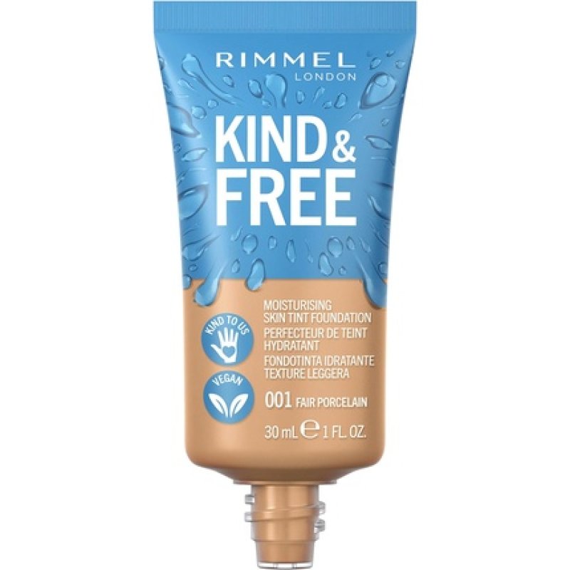 Rimmel Kind & Free Foundation 001 Fair Porcelain