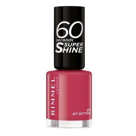 Rimmel 60 Seconds Super Shine nail polish 8 ml Rose Gloss