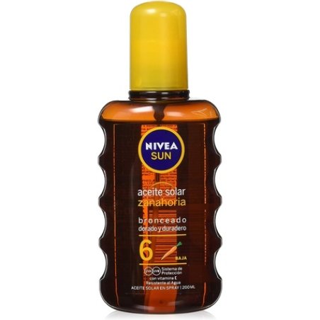 Nivea Sun Oil Spray Spf 6 200ml