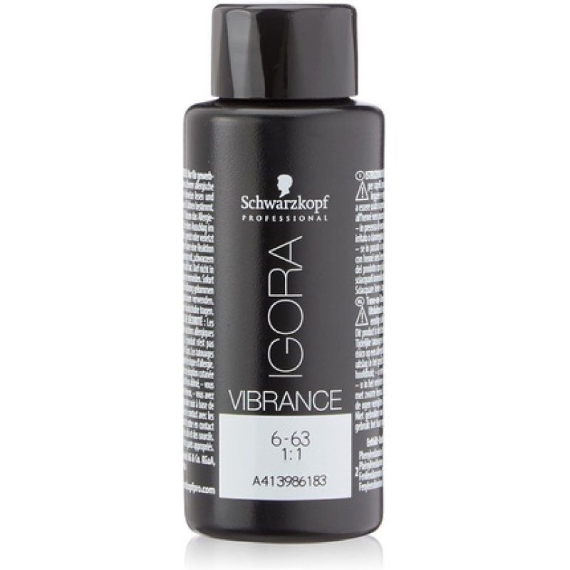 Schwarzkopf Professional Igora Vibrance Tone on Tone Hair Colour 6-63 Dark Blonde Chocolate Matt 60ml
