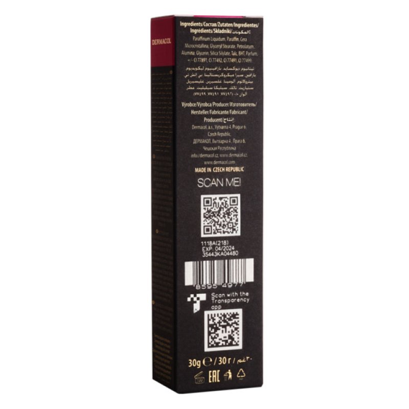 Dermacol Full Coverage Liquid Matte Foundation with SPF 30 30g Shade 211