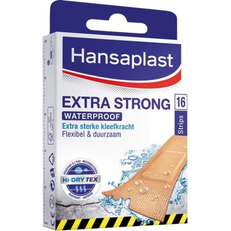 Hansaplast Extra Strong Waterproof Plaster