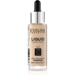 Eveline Liquid Control HD Longstay Mattifying Primer 32ml 015 Light Vanilla
