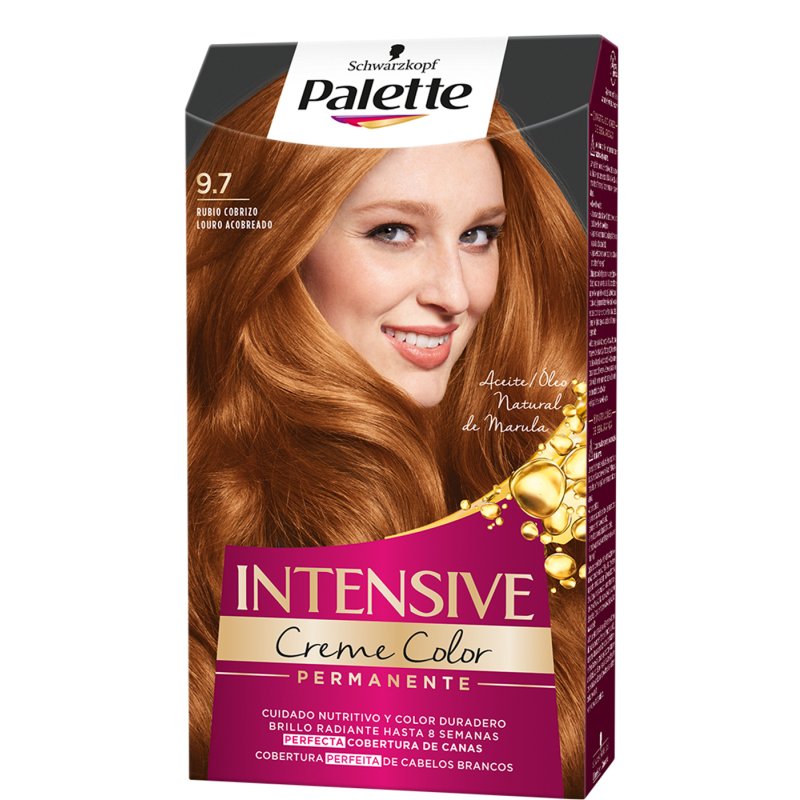 Palette Intense Cream Permanent Coloration Tone 9.7