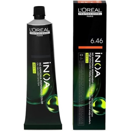 Loreal INOA Color 6.46 Dark Blonde Copper Red 60g