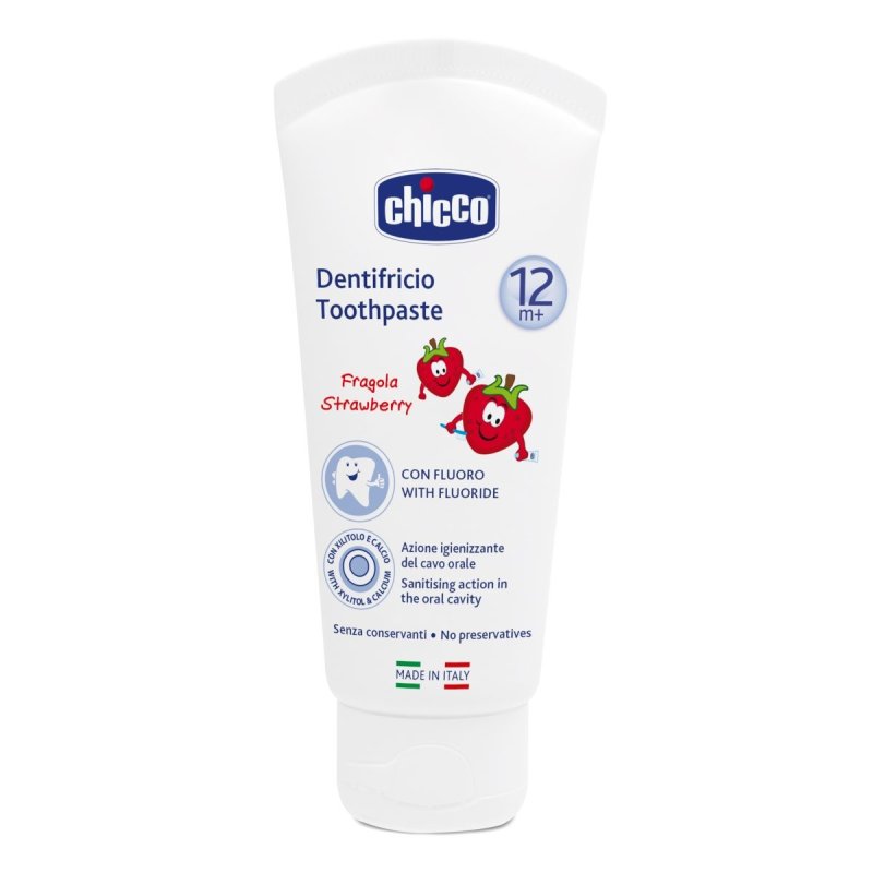 Chicco Dentifricio Fragola Dentifrice anti-caries 50 ml