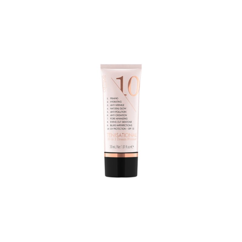 Catrice Ten!sational 10 in 1 Dream Primer Nude Anti-Ageing Moisturising Natural for Dry Skin Vegan UVA and UVB Filter 