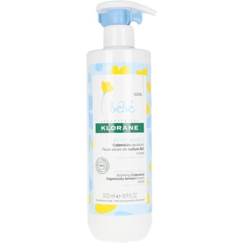 Klorane Baby Moisturizing Milk with Calendula 500ml