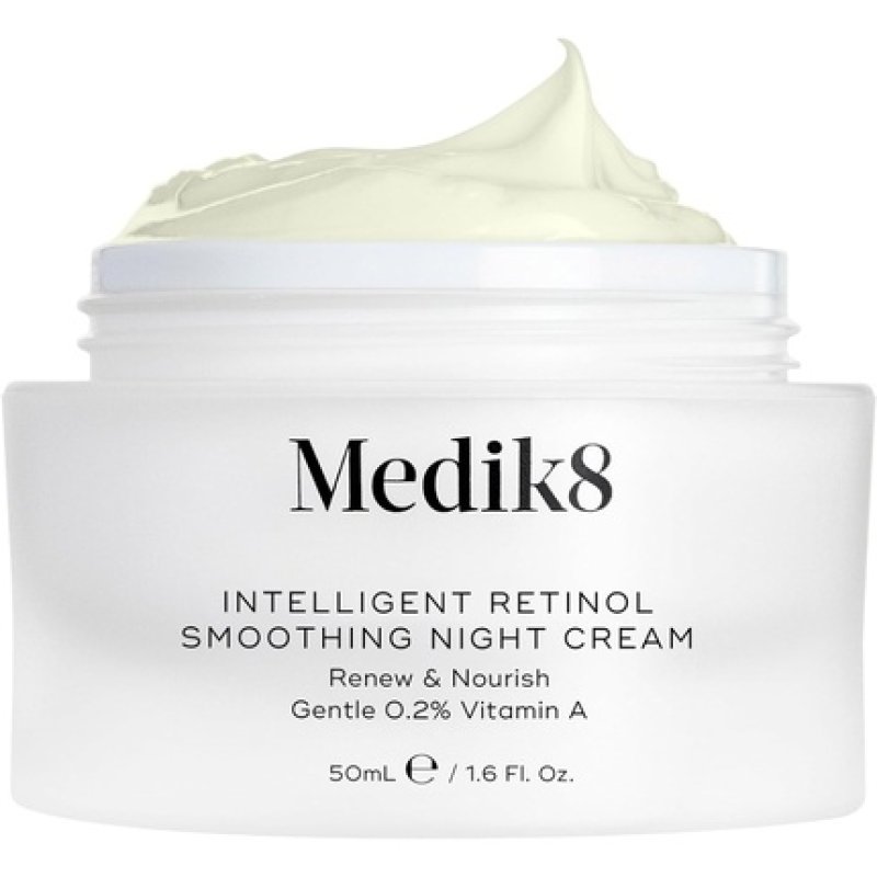 Medik8 Intelligent Retinol Smoothing Night Cream with Renew and Nourish Vitamin A 50ml