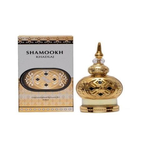 Khadlaj Shamookh Gold Concentrated Perfume Oil 0.67 Ounce Unisex