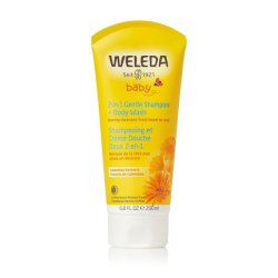 Weleda Baby Calendula 2-in-1 Gentle Shampoo and Body Wash 6.8 Fl Oz