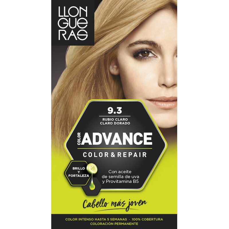 Llongueras Color Advance 9.3 Very Light Blond Golden