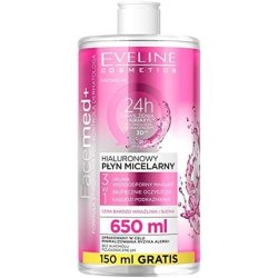 Eveline Cosmetics Facemed Hyaluronic 3-in-1 Micellar Liquid 650ml