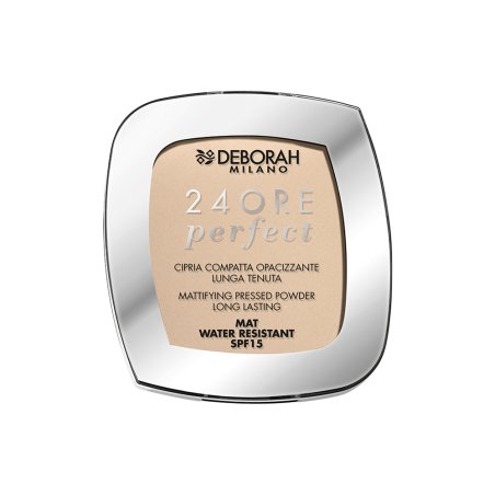 Deborah Milano Compact Powder 24 Hours Perfect SPF 15 N1 Light Beige 9g
