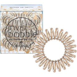 Invisibobble Original Time to Shine Edition Bronze Me Pretty Traceless Hair Ring Pink