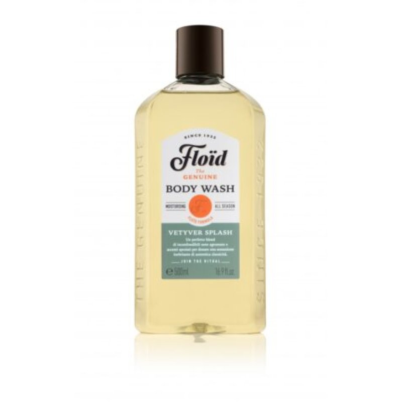 Floïd The Genuine Vetiver Splash 500 ml Gel douche Hommes Corps Vétiver