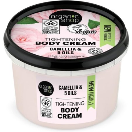 Organic Shop Body Cream Japanese Camellia & 5 Oils 250ml