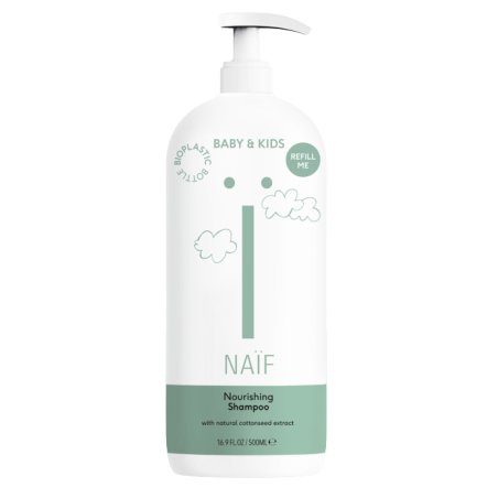 NAÏF 8720254710556 shampooing pour bébé 500 ml Shampoing