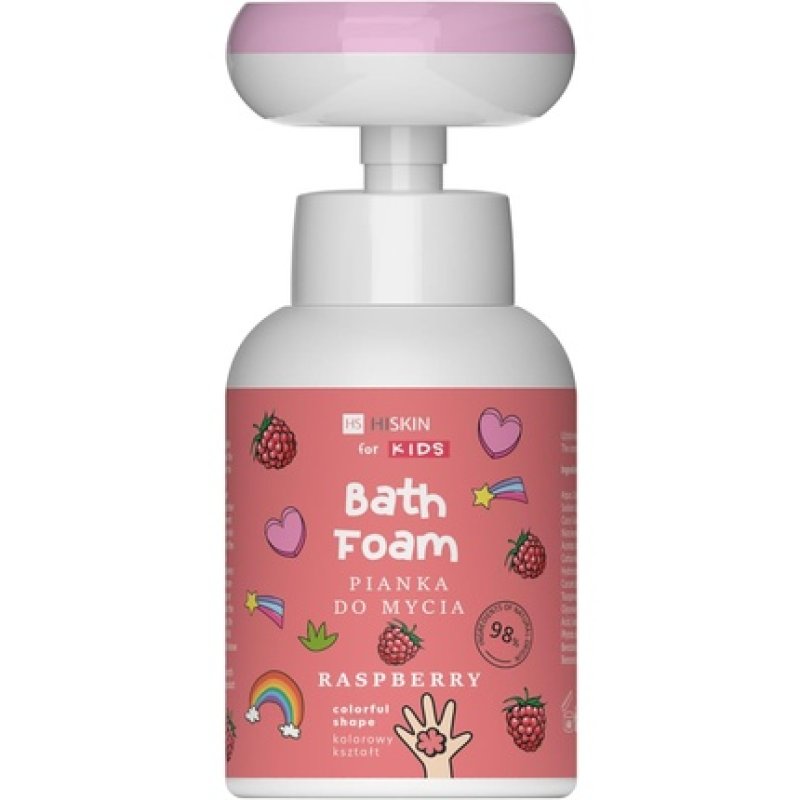 HISKIN Raspberry Foam for Washing Hands and Body