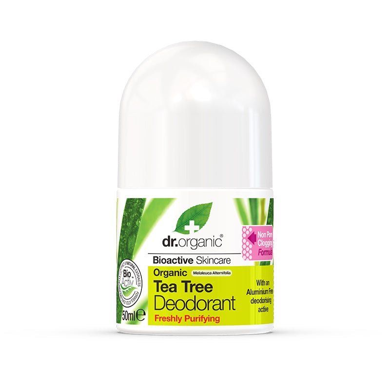 Dr Organic Tea Tree Femmes Déodorant roll-on 50 ml 1 pièce(s)