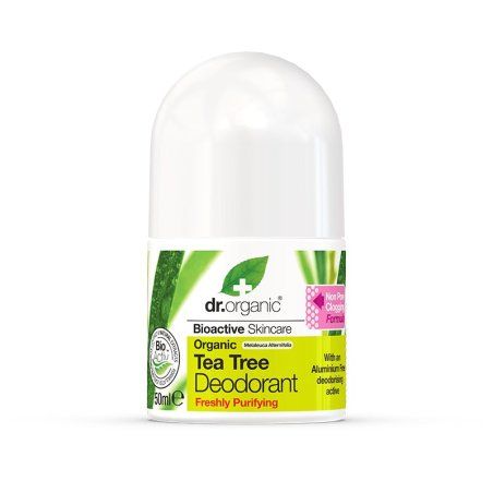 Dr Organic Tea Tree Femmes Déodorant roll-on 50 ml 1 pièce(s)