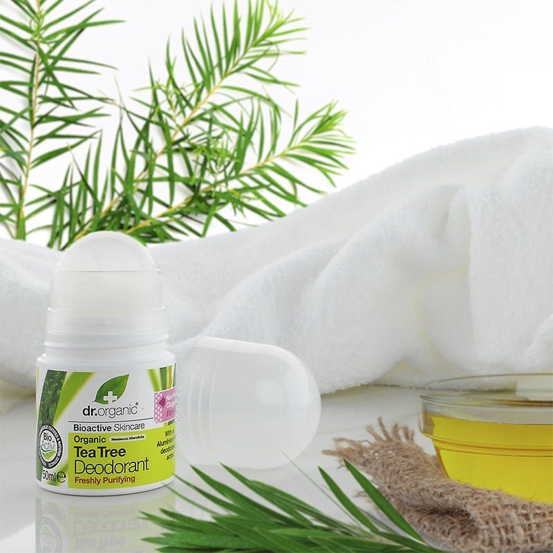 Dr Organic Tea Tree Femmes Déodorant roll-on 50 ml 1 pièce(s)