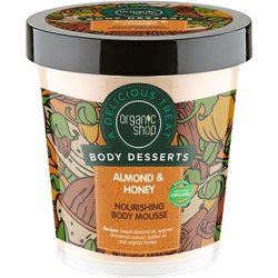 Organic Shop Almond and Honey Nourishing Body Mousse 450ml