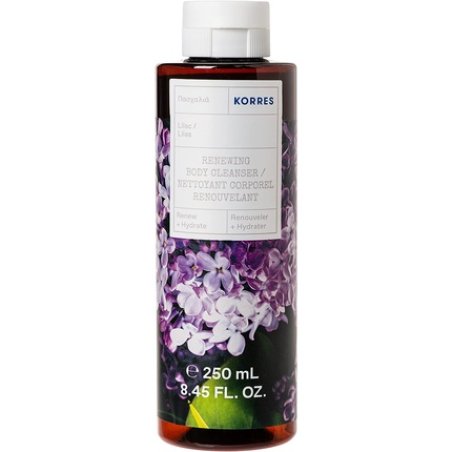 Korres Lilac Revitalising Shower Gel with Active Aloe Vera 250ml
