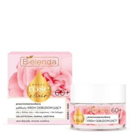 Bielenda Anti-Wrinkle Restorative Face Cream 60 All Skin Royal Rose Elixir 50ml