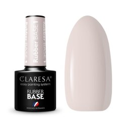 Claresa UV Rubber Base Manicure Pedicure Half-Transparent 5ml