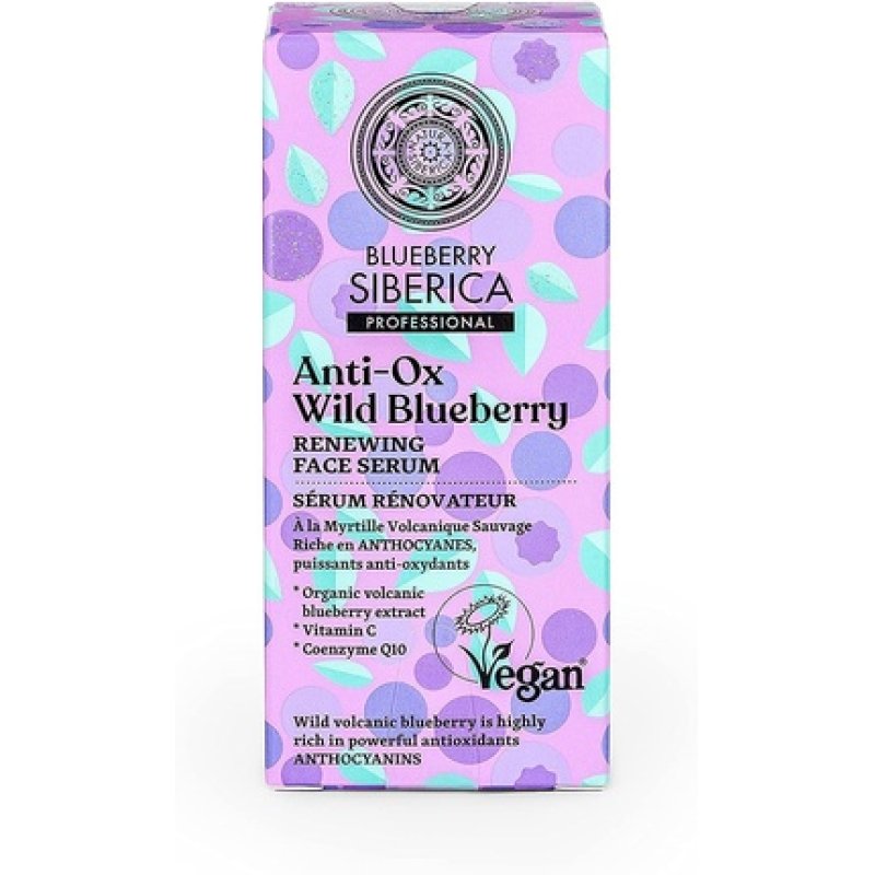 Natura Siberica Anti-OX Wild Blueberry Renewing Face Serum