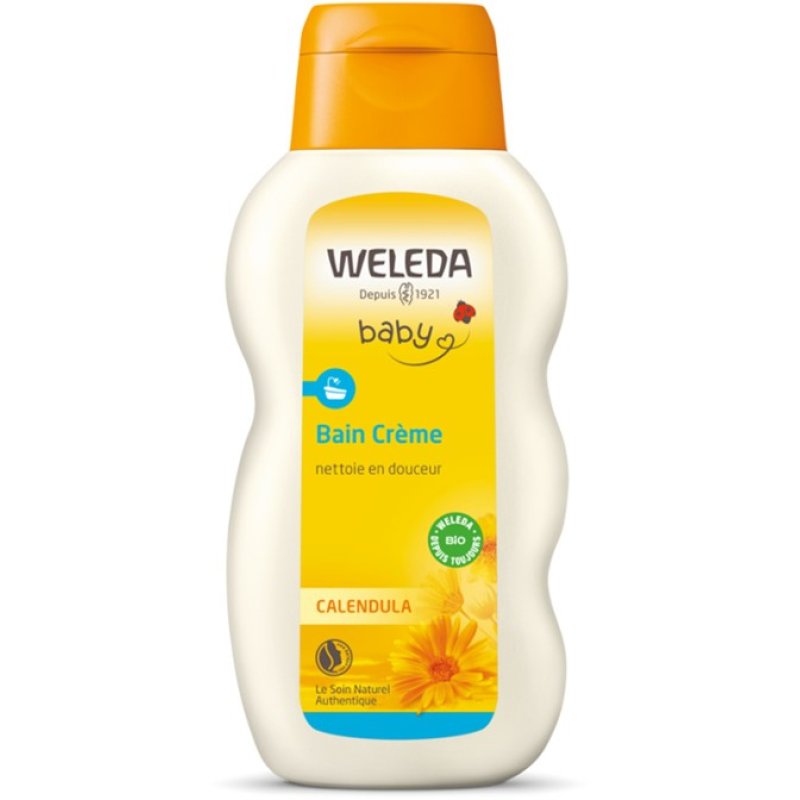 Weleda Baby Bath Calendula Cream Baby Bath and Shampoo 200ml