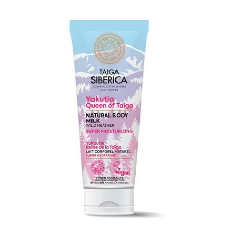 Taiga Siberica Natural Body Milk Super Moisturizing 200ml
