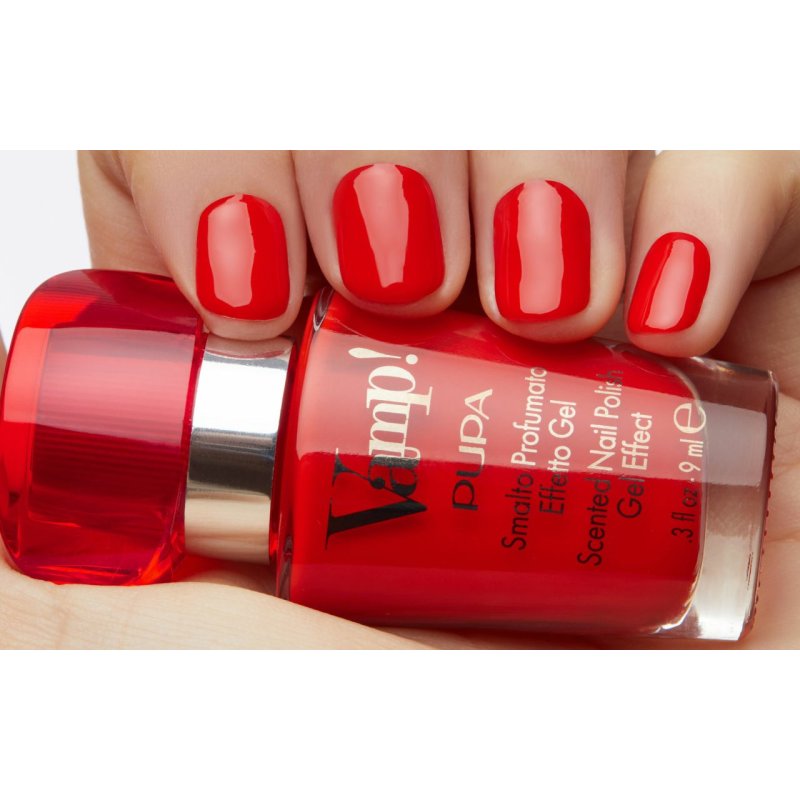 Pupa Vamp Smalto 201 Fire Red Nail Polish 9ml